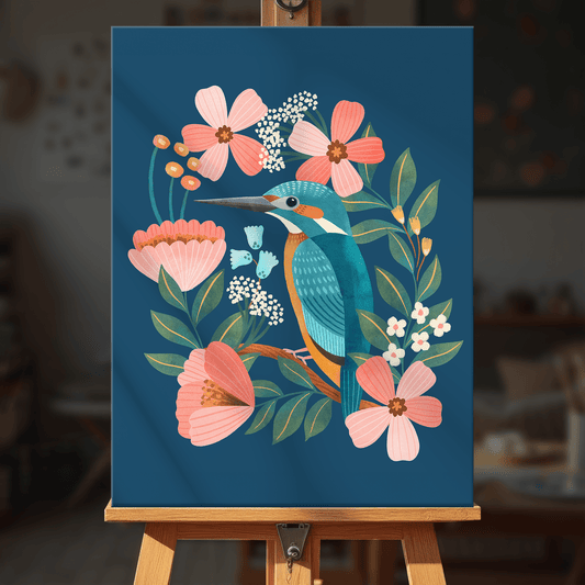 Paint by numbers - Kingfisher Dreams - MyArt