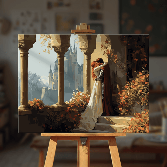 Paint by numbers - Knights Embrace - MyArt