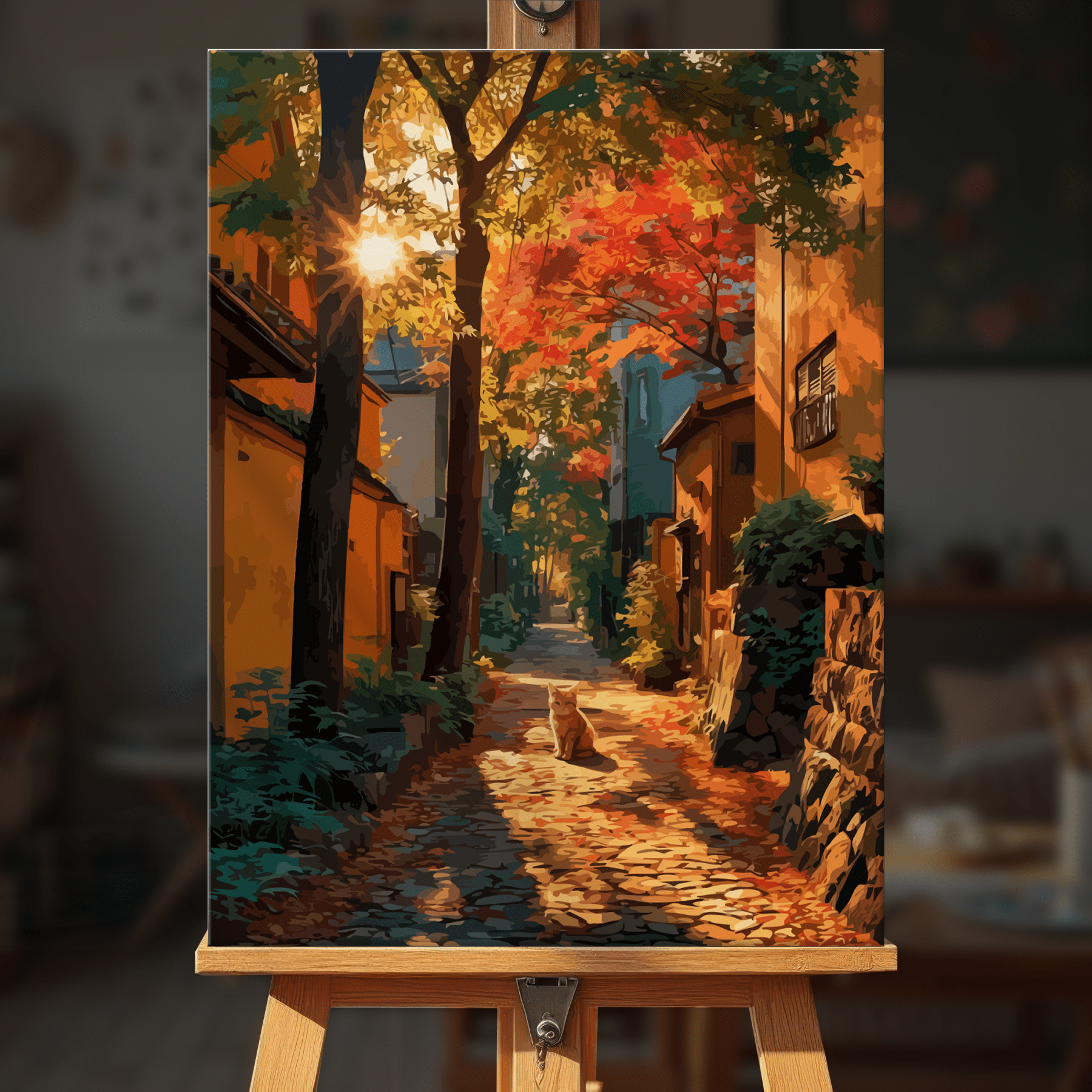 Paint by numbers - Kyoto Alley - MyArt