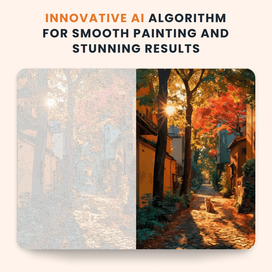 Paint by numbers - Kyoto Alley - MyArt