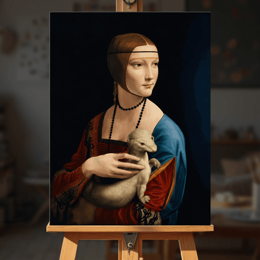 Paint by numbers - Lady with an Ermine - Leonardo da Vinci - MyArt