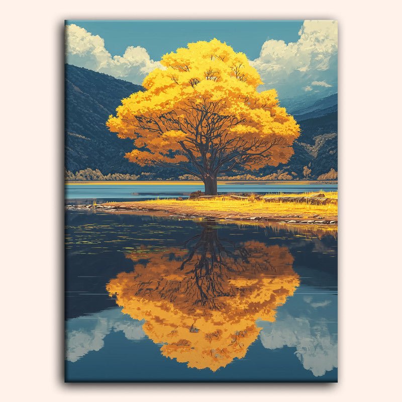 Paint by numbers - Lake Geneva - MyArt