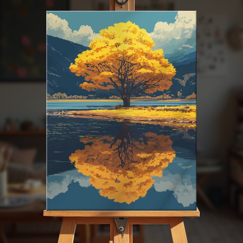 Paint by numbers - Lake Geneva - MyArt