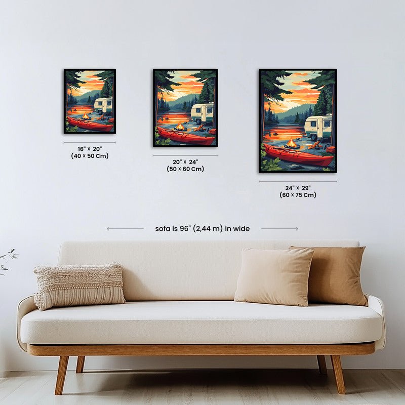 Paint by numbers - Lake Retreat - MyArt