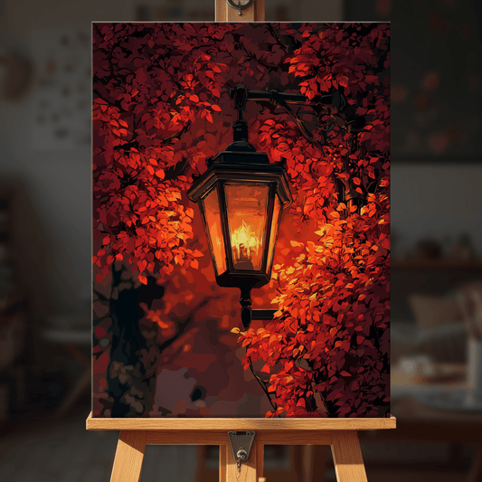 Paint by numbers - Lantern Glow - MyArt