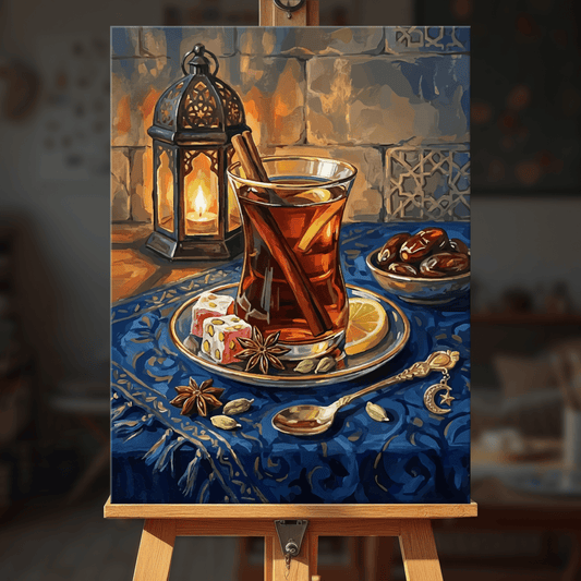 Paint by numbers - Lantern Tea - MyArt