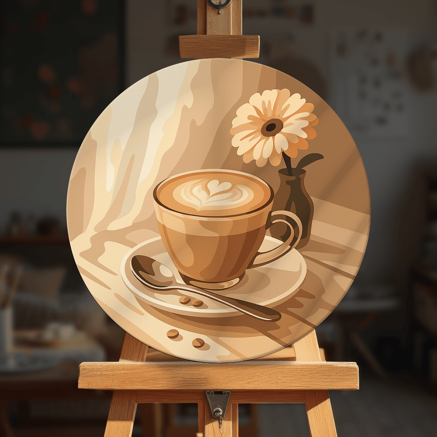 Paint by numbers - Latte Mood - MyArt