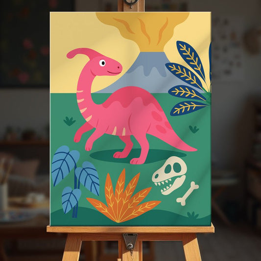 Paint by numbers - Lava Friend - MyArt