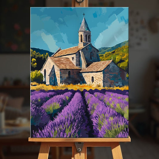 Paint by numbers - Lavender Abbey - MyArt