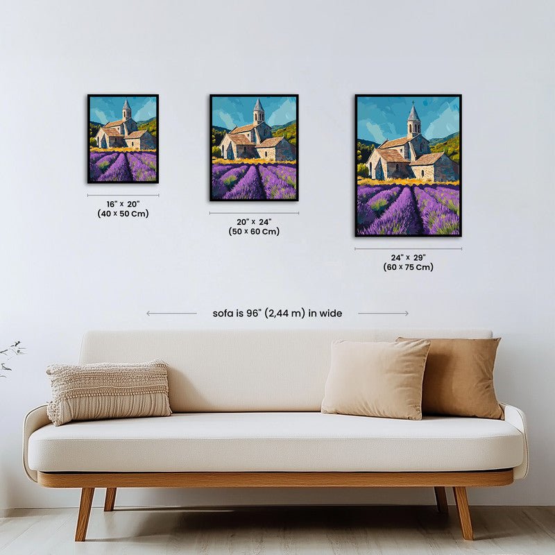 Paint by numbers - Lavender Abbey - MyArt