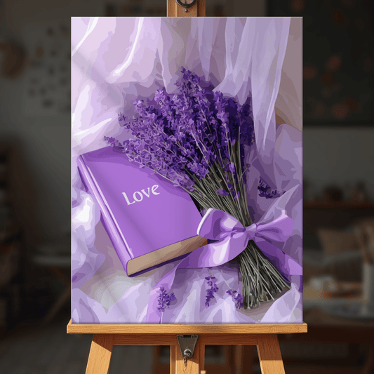 Paint by numbers - Lavender Love - MyArt