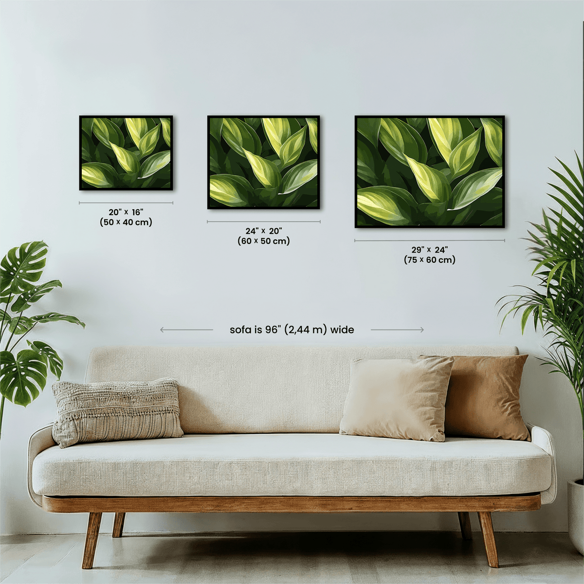 Paint by numbers - Leaf Harmony - MyArt