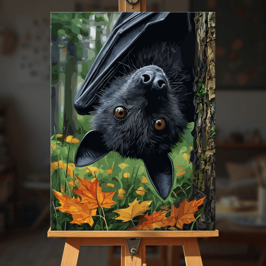 Paint by numbers - Leafy Tumble - MyArt