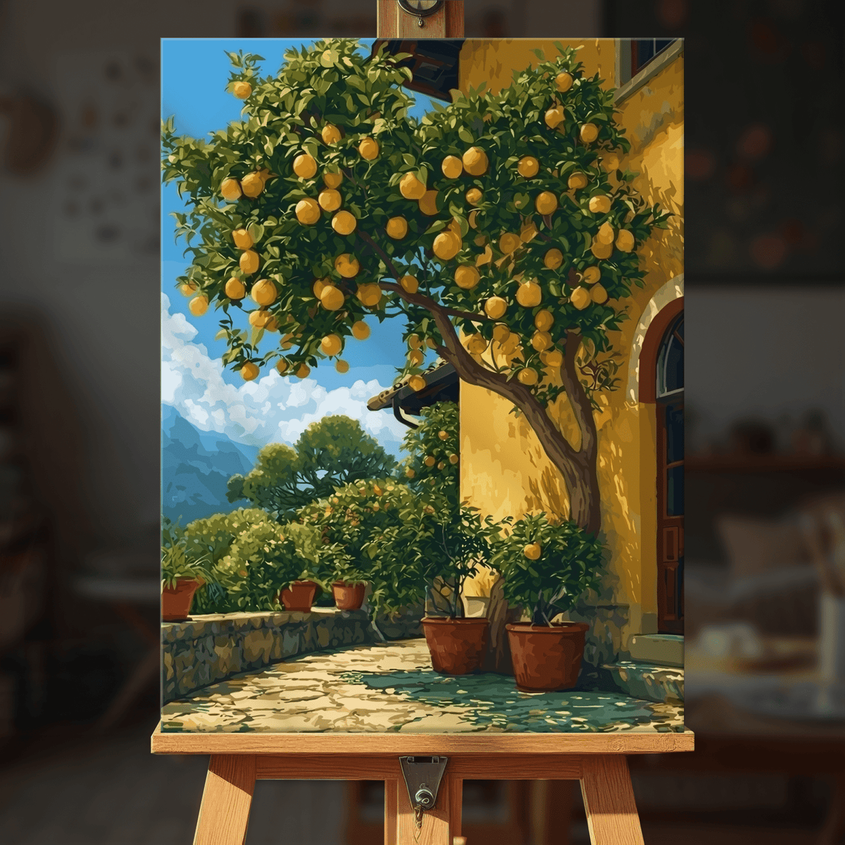 Paint by numbers - Lemon Light - MyArt