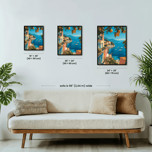 Paint by numbers - Lemon Coast - MyArt