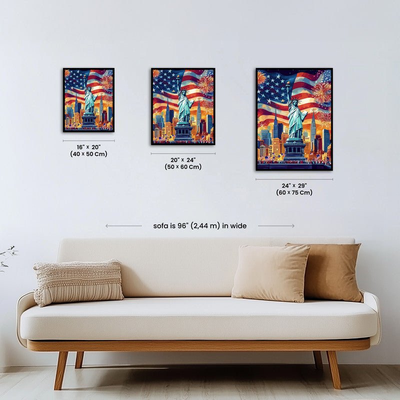 Paint by numbers - Liberty Celebration - MyArt