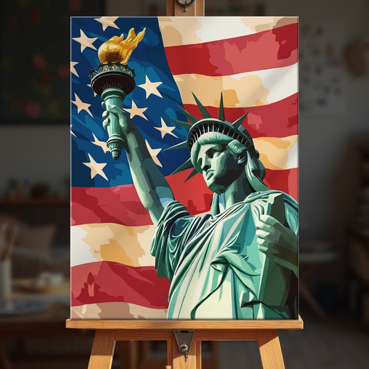 Paint by numbers - Liberty Flame - MyArt