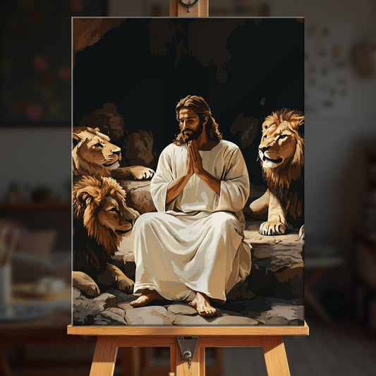 Paint by numbers - Light of the Savior - MyArt