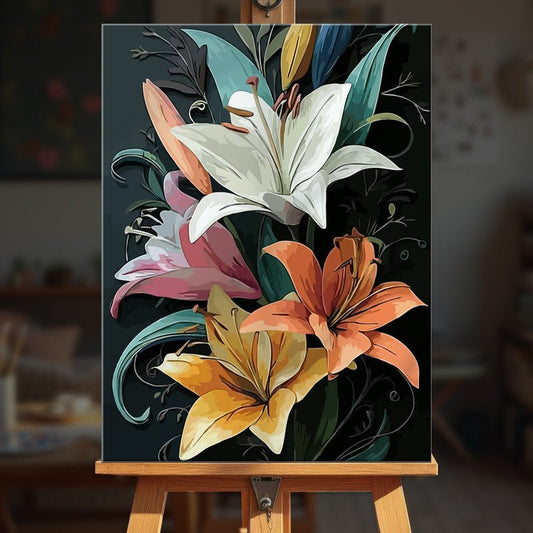 Paint by numbers - Lily Cascade - MyArt