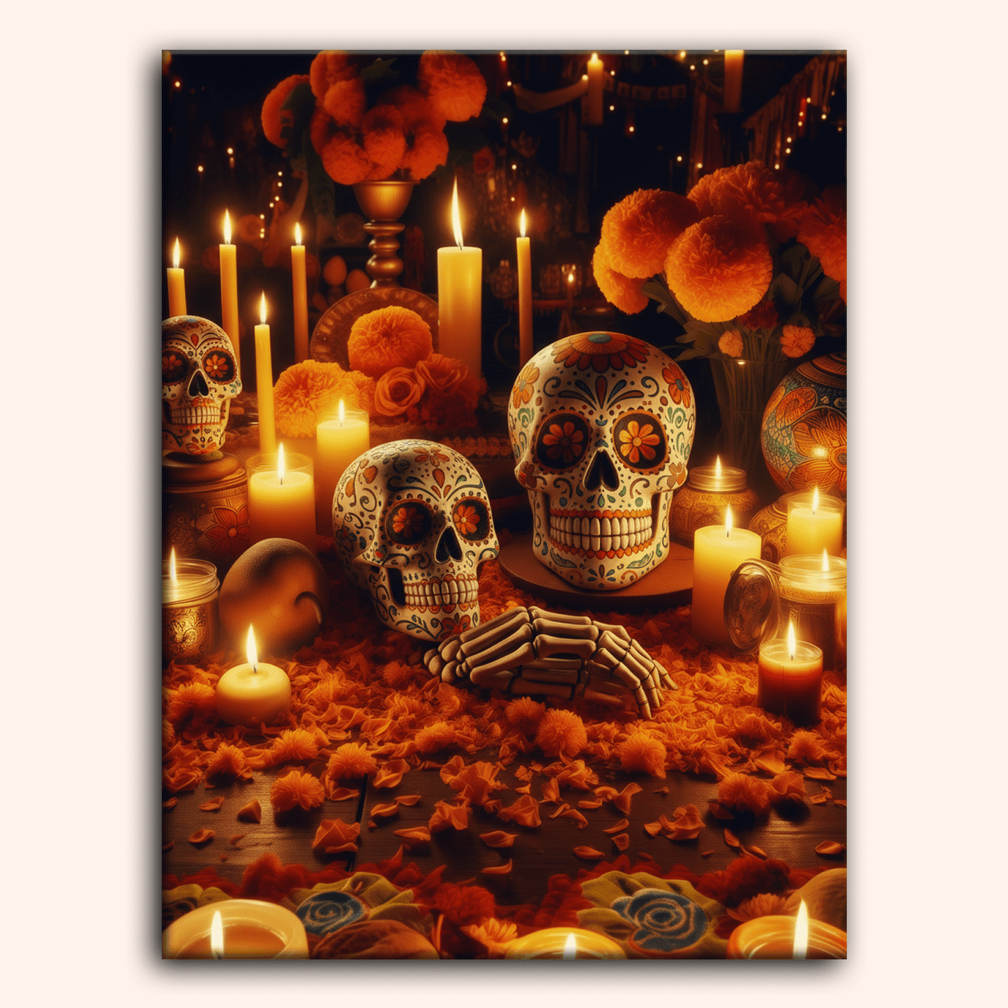 Paint by numbers - Lit Altar - MyArt