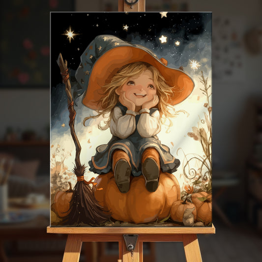 Paint by numbers - Little Witch - MyArt