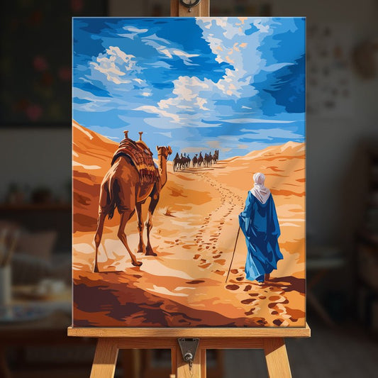 Paint by numbers - Lonely Caravan - MyArt