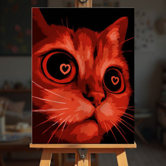 Paint by numbers - Love Stare - MyArt