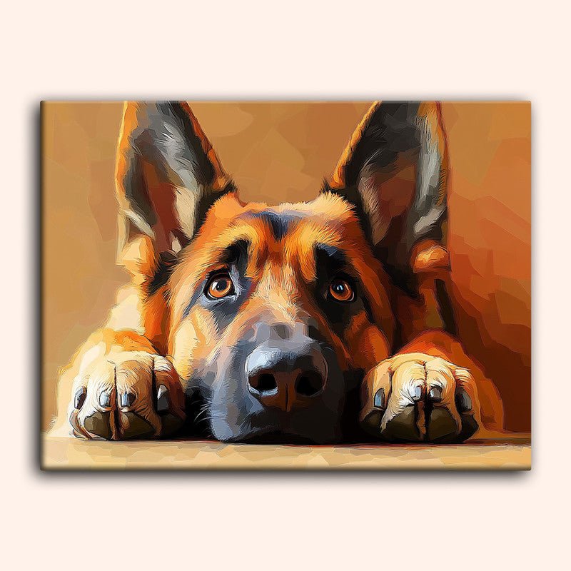 Paint by numbers - Loyal Gaze - MyArt