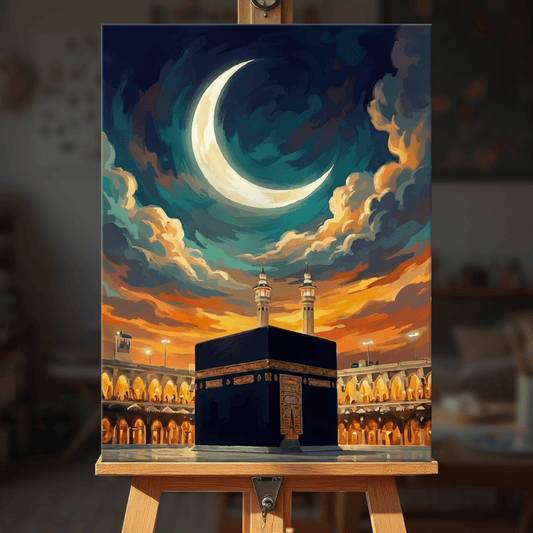 Paint by numbers - Luminous Kaaba - MyArt