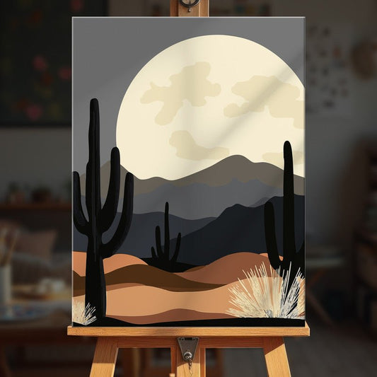 Paint by numbers - Lunar Dunes - MyArt