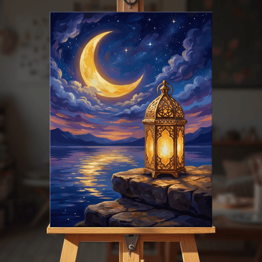 Paint by numbers - Lunar Lantern - MyArt