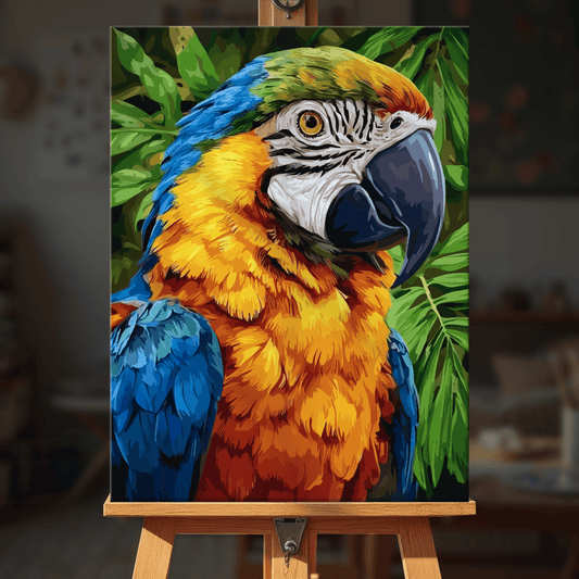 Paint by numbers - Macaw Portrait - MyArt