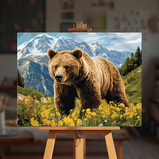 Paint by numbers - Majestic Bear - MyArt