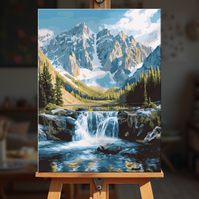 Paint by numbers - Majestic Falls - MyArt