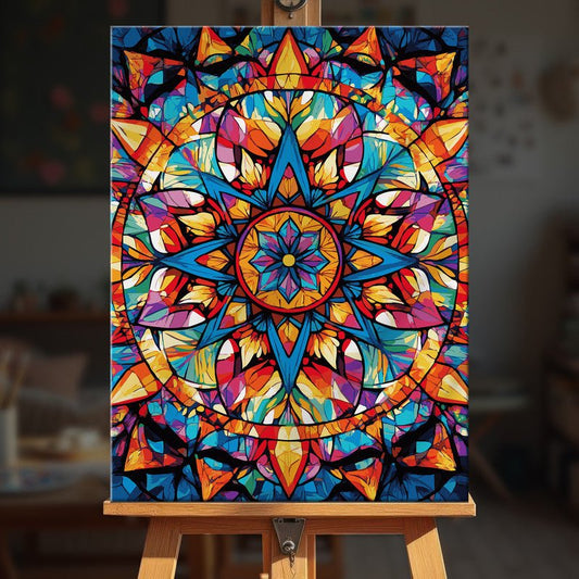 Paint by numbers - Mandala 12 - MyArt