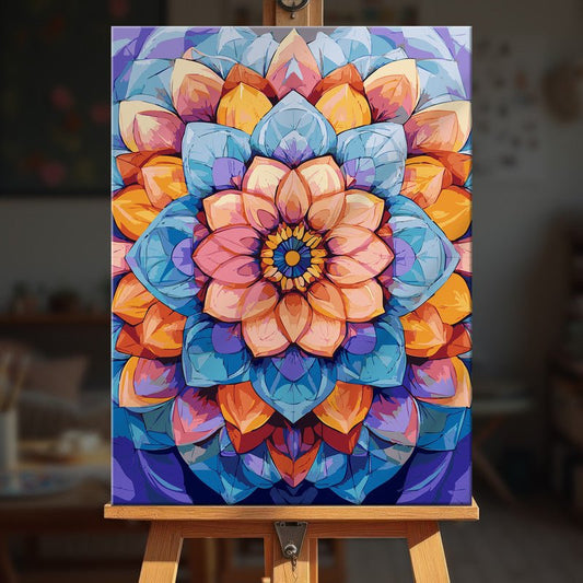 Paint by numbers - Mandala 15 - MyArt