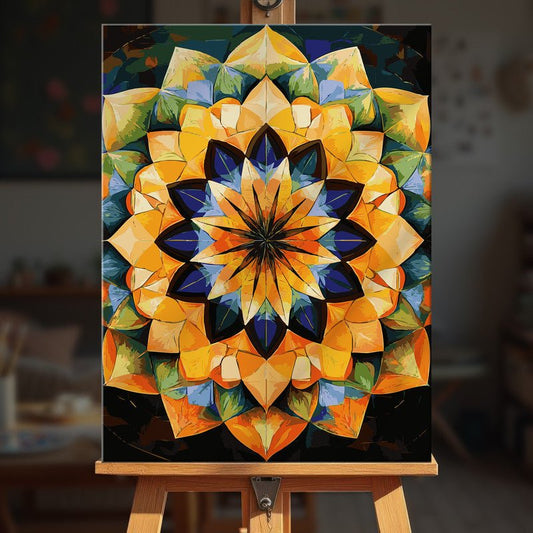 Paint by numbers - Mandala 18 - MyArt