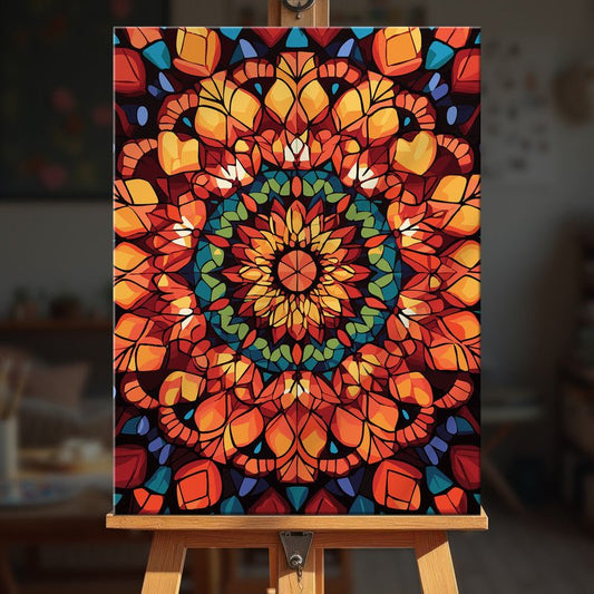 Paint by numbers - Mandala 19 - MyArt