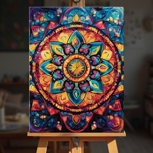 Paint by numbers - Mandala 23 - MyArt