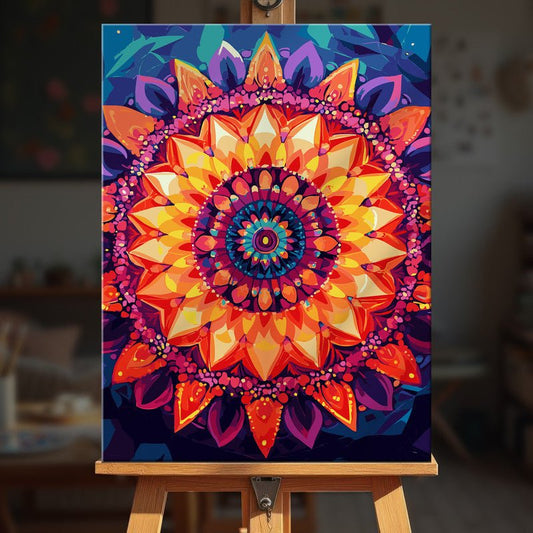 Paint by numbers - Mandala 5 - MyArt