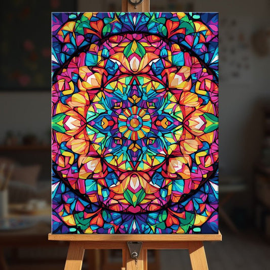 Paint by numbers - Mandala 8 - MyArt