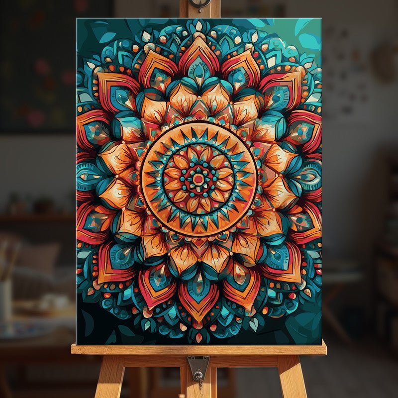 Paint by numbers - Mandala 9 - MyArt