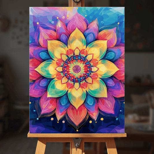 Paint by numbers - Mandala 10 - MyArt