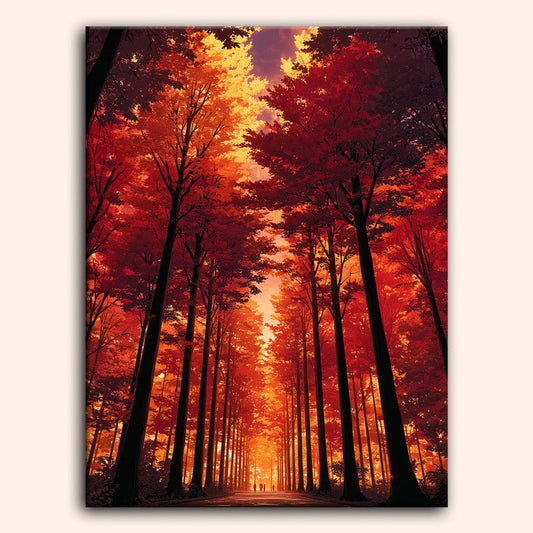 Paint by numbers - Maple Fire - MyArt