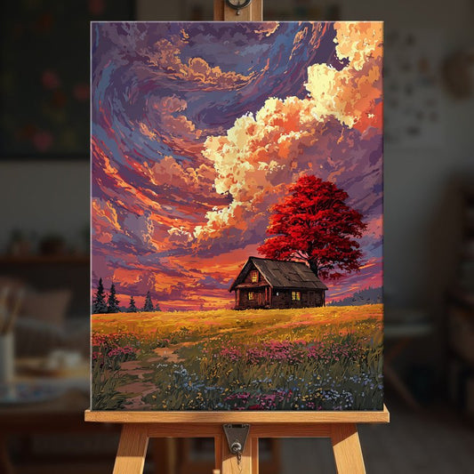 Paint by numbers - Maple Sky - MyArt