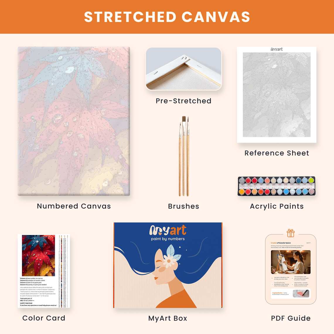 Paint by numbers - Maple Shadows - MyArt
