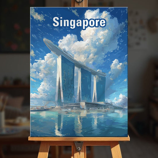 Paint by numbers - Marina Bay - MyArt