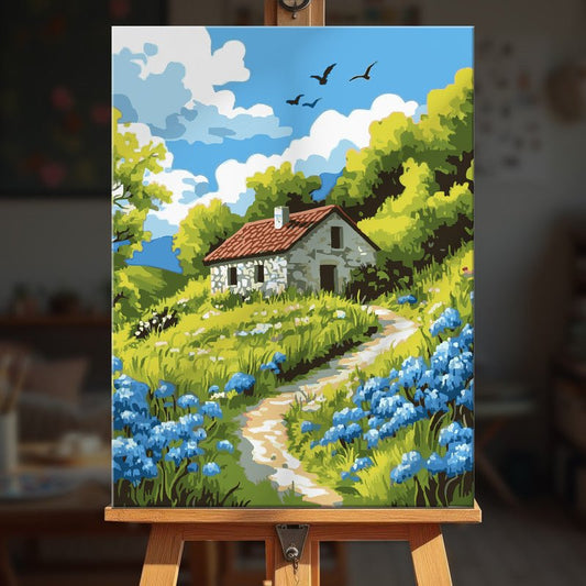 Paint by numbers - Meadow Path - MyArt