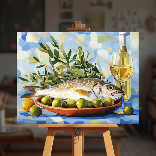 Paint by numbers - Mediterranean Mood - MyArt