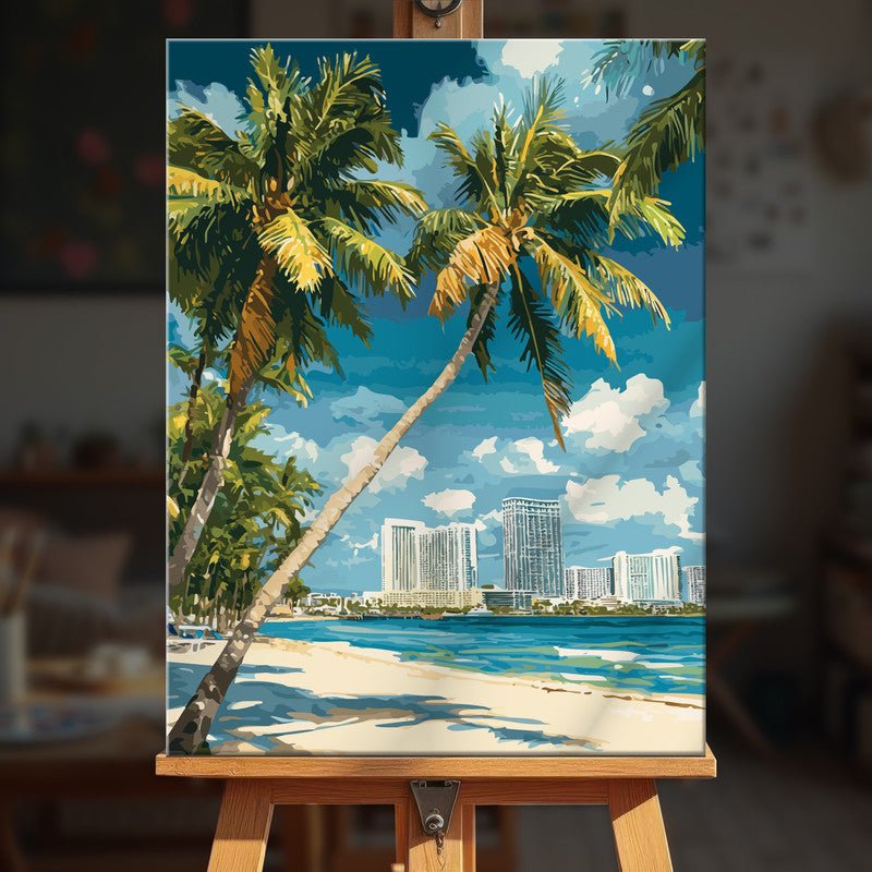 Paint by numbers - Miami Sands - MyArt